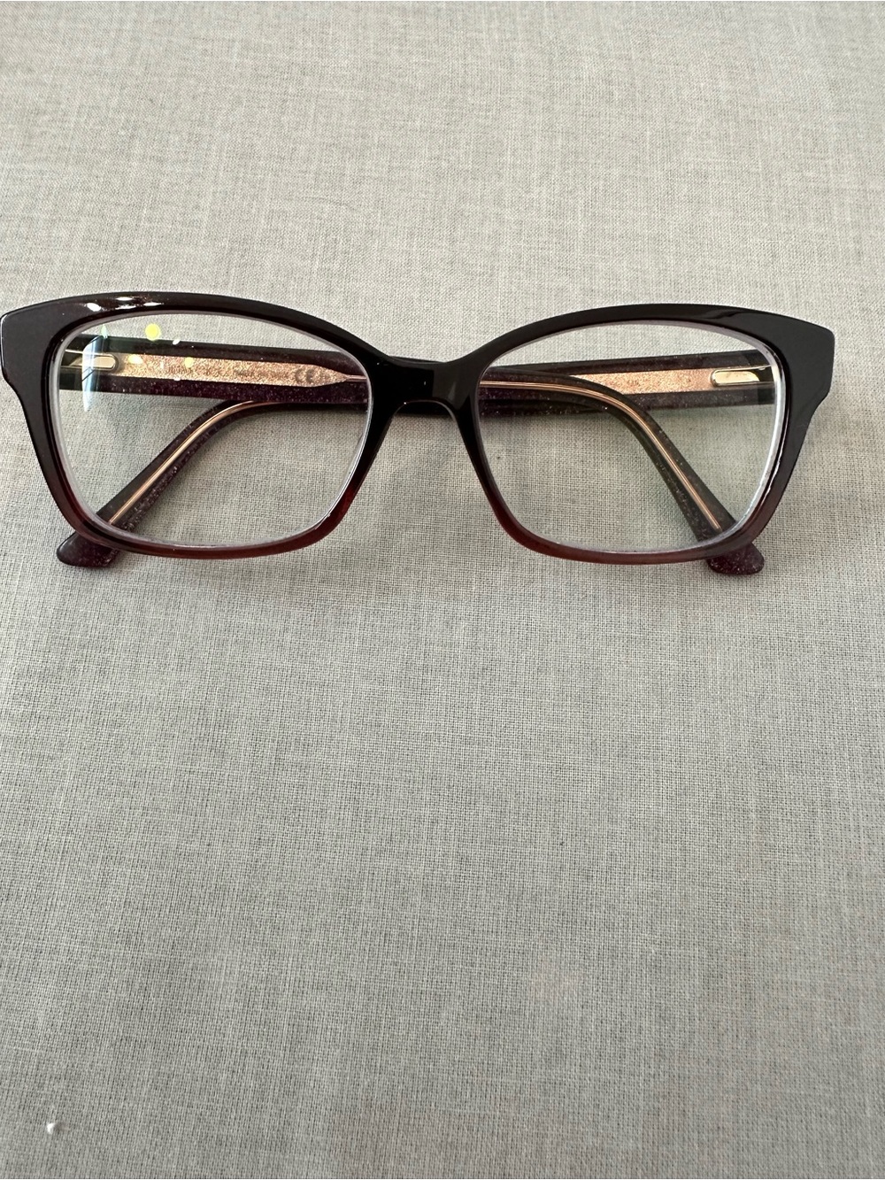Jimmy Choo Purple Cat-Eye Women's Glasses